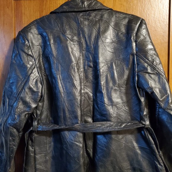 Vintage - New Leather Coat - Picture 2 of 8